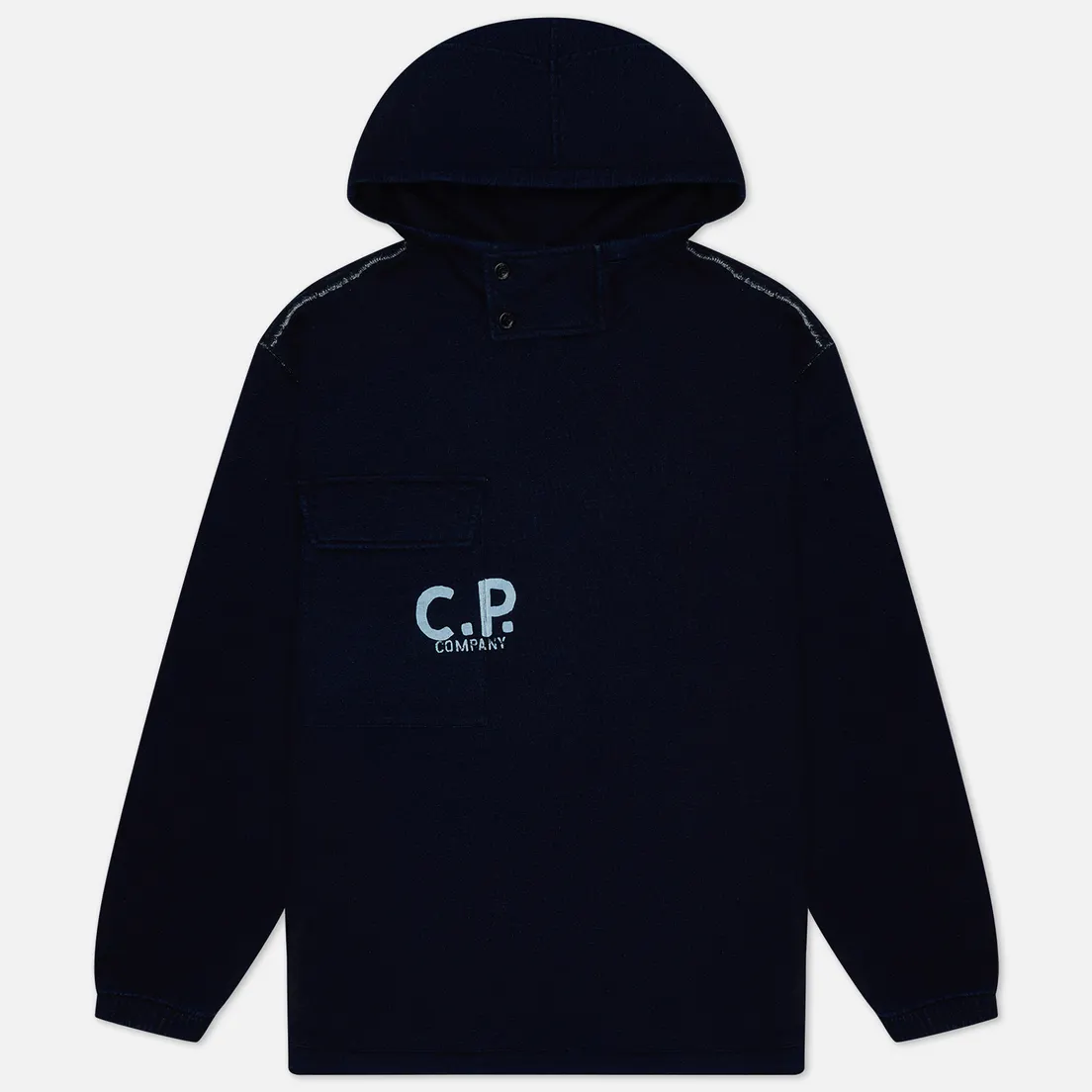 C.P. Company Мужская толстовка Indigo Fleece Hoodie