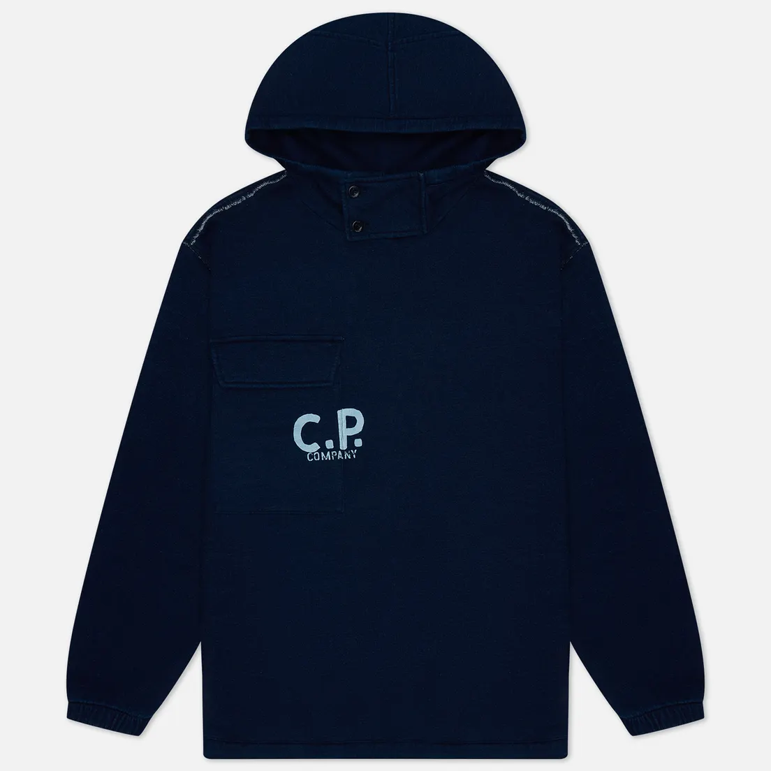 C.P. Company Мужская толстовка Indigo Fleece Hoodie