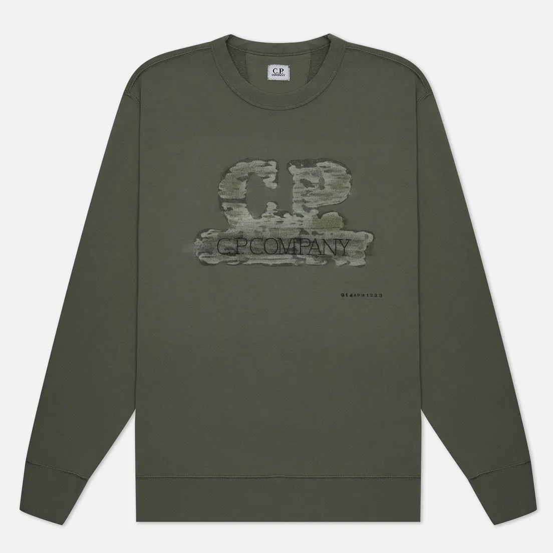 C.P. Company Мужская толстовка 30/1 Fleece Artisanal Logo