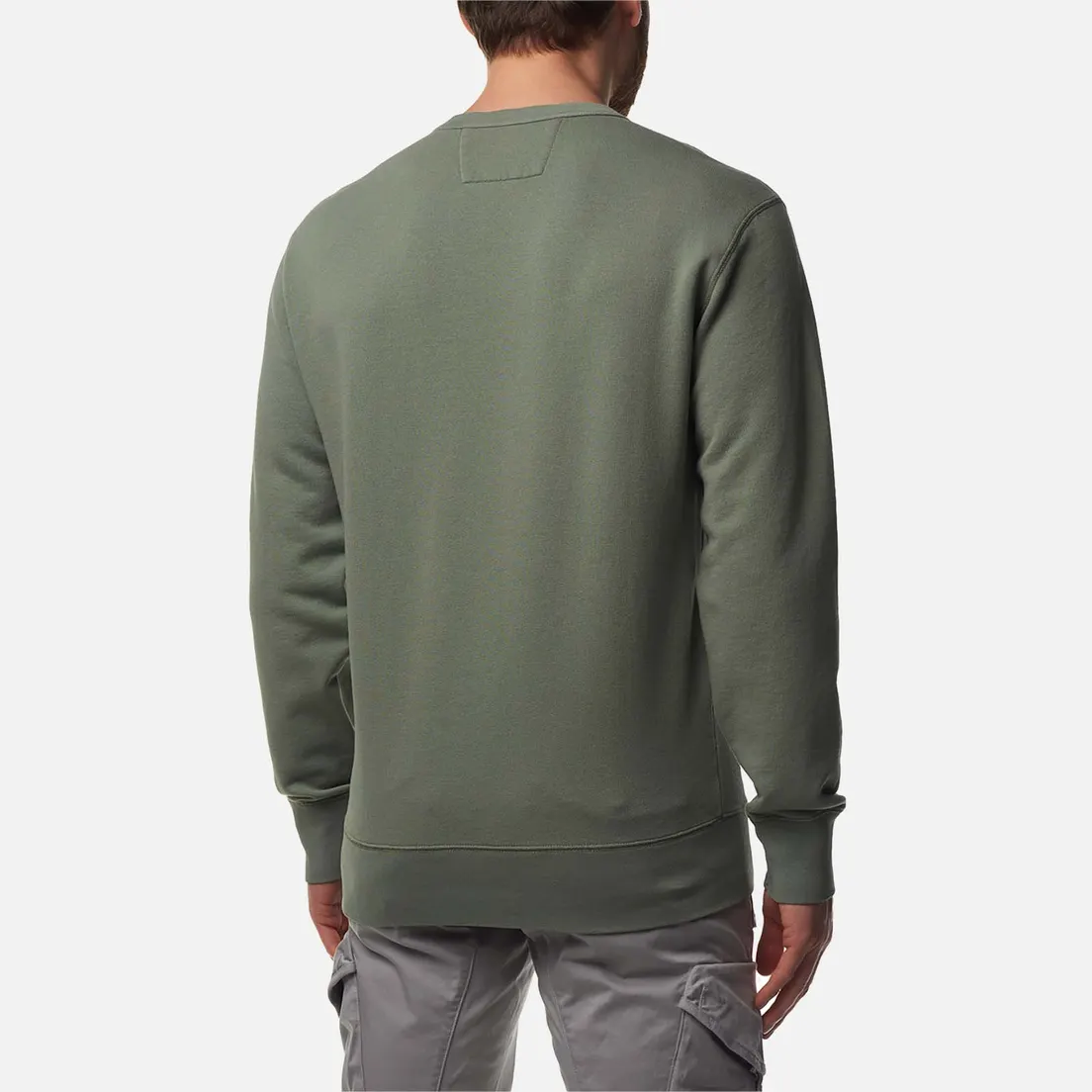 C.P. Company Мужская толстовка 30/1 Fleece Artisanal Logo