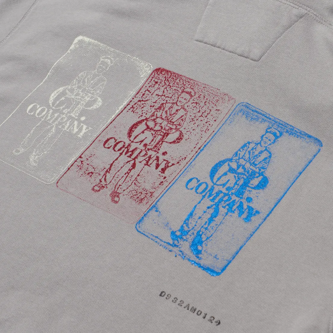 C.P. Company Мужская толстовка 30/1 Fleece Artisanal Hoodie