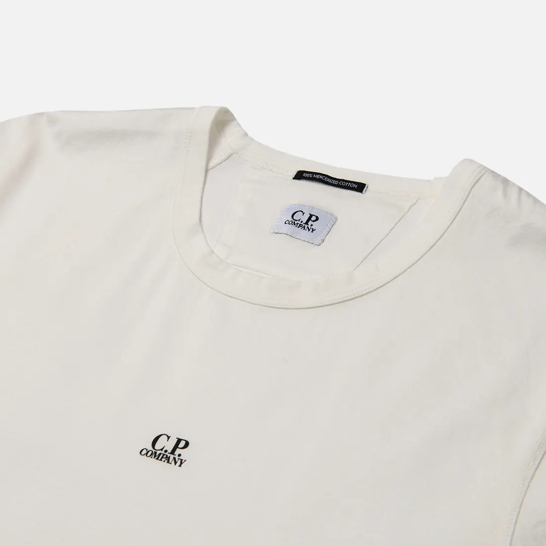 C.P. Company Мужская футболка 70/2 Mercerized Jersey Logo