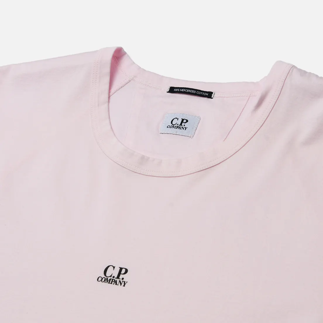 C.P. Company Мужская футболка 70/2 Mercerized Jersey Logo