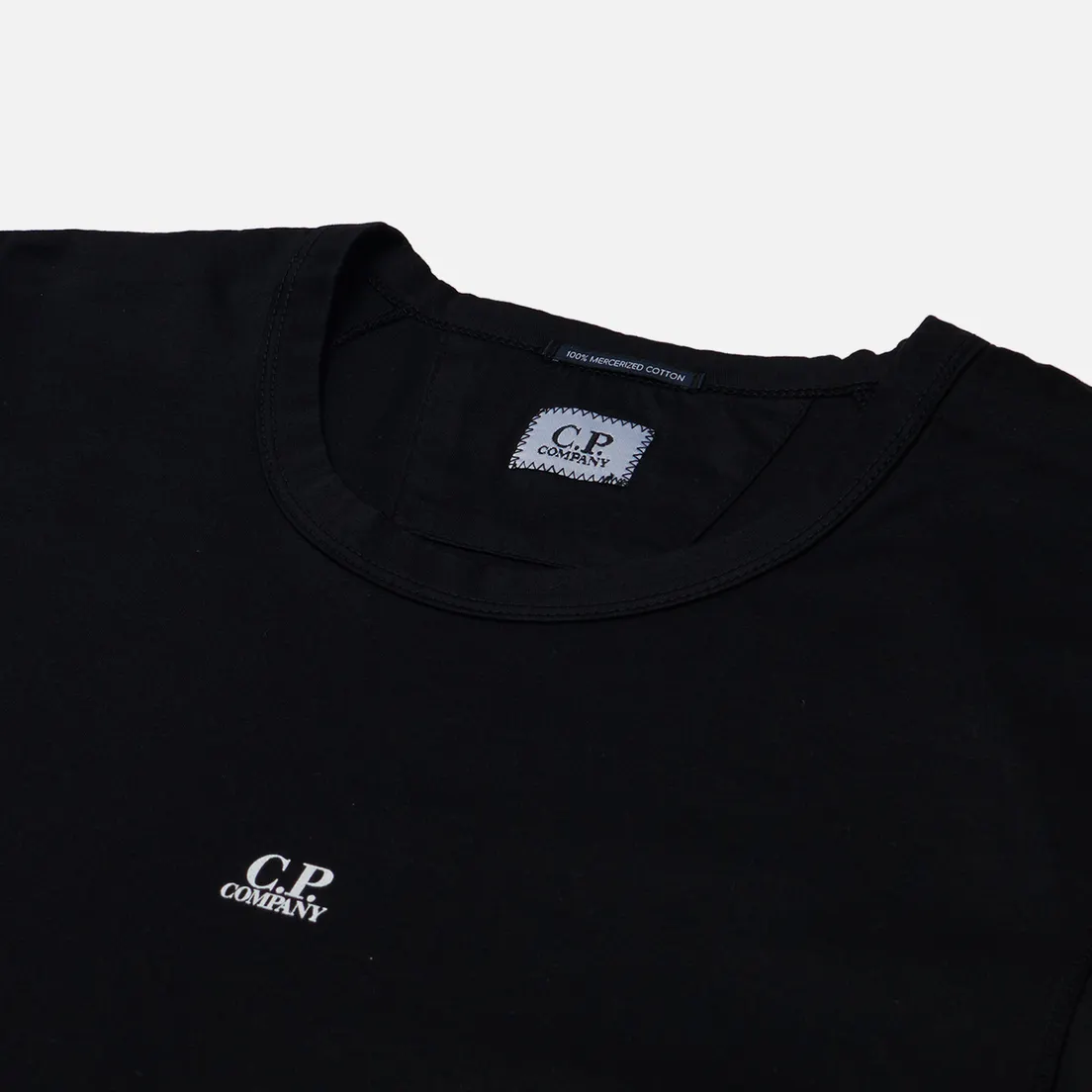 C.P. Company Мужская футболка 70/2 Mercerized Jersey Logo