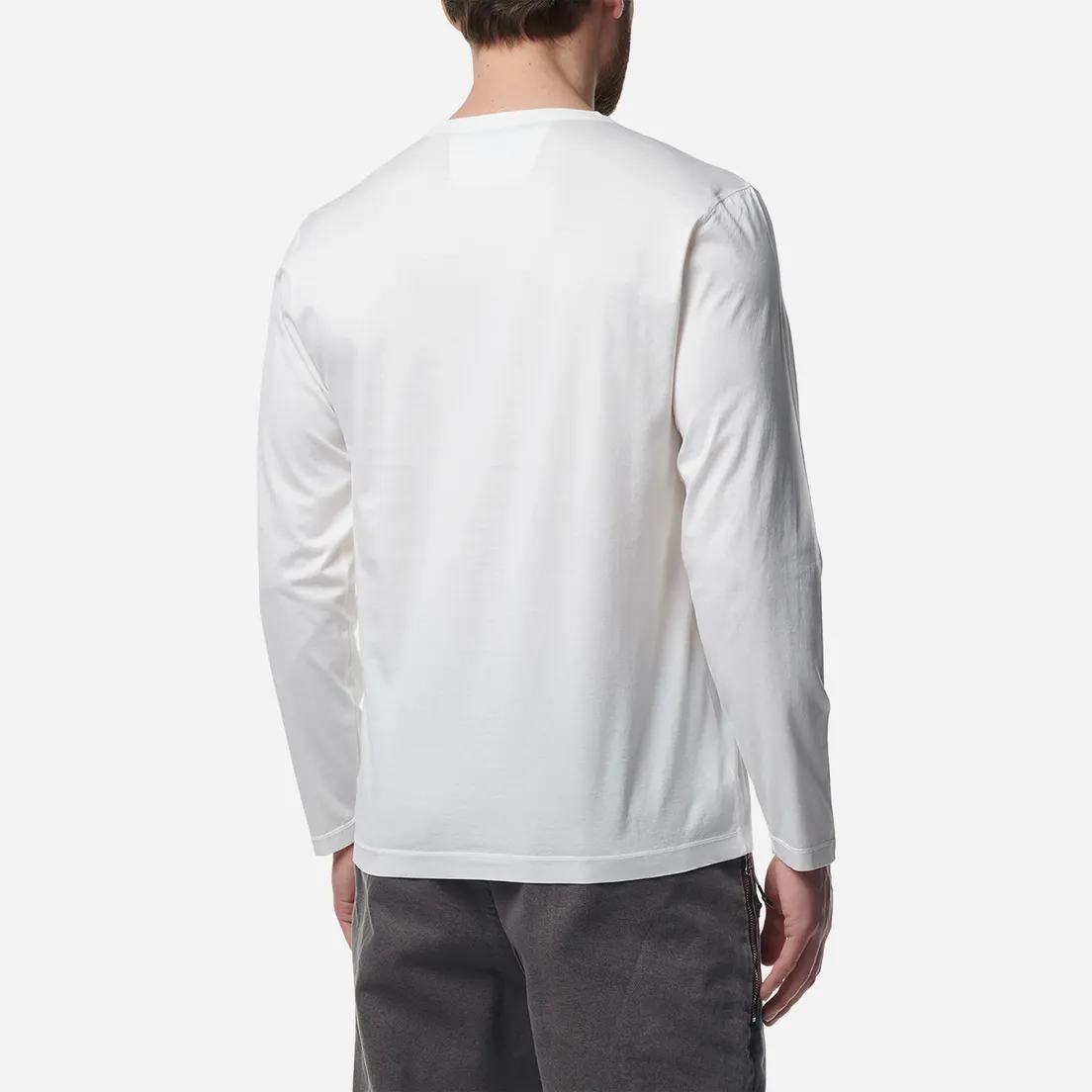 C.P. Company Мужской лонгслив 70/2 Mercerized Jersey Crew Neck