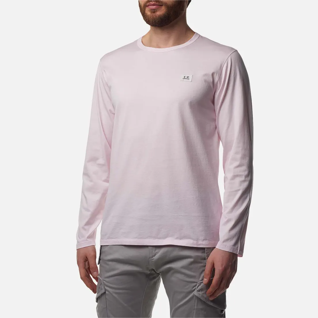 C.P. Company Мужской лонгслив 70/2 Mercerized Jersey Crew Neck