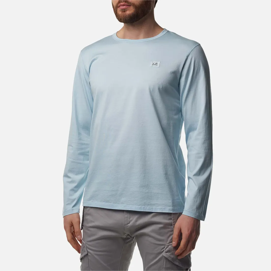 C.P. Company Мужской лонгслив 70/2 Mercerized Jersey Crew Neck