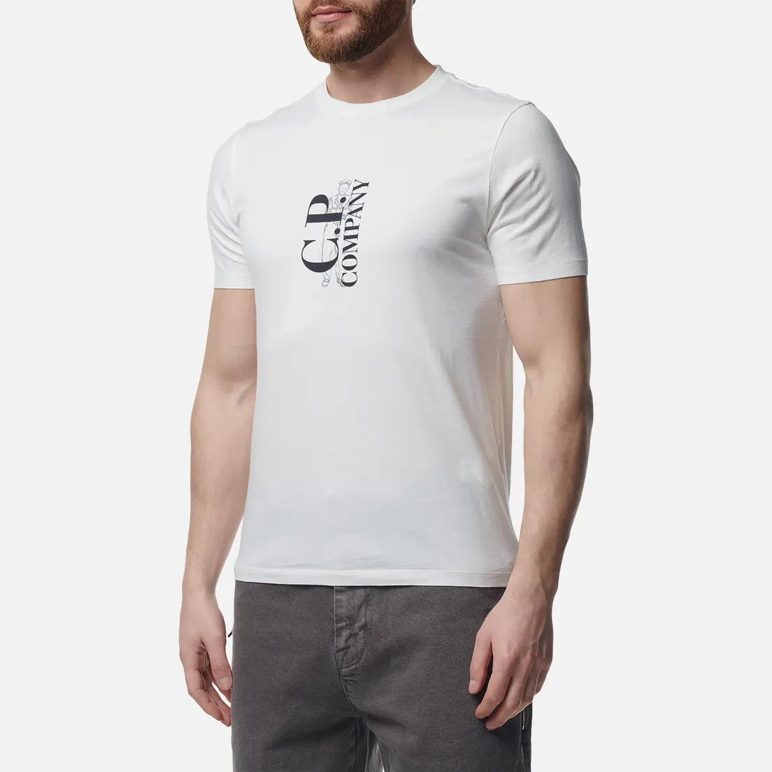C.P. Company Мужская футболка 30/1 Jersey British Sailor Graphic