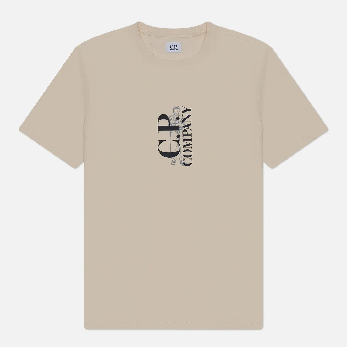 C.P. Company Мужская футболка 30/1 Jersey British Sailor Graphic