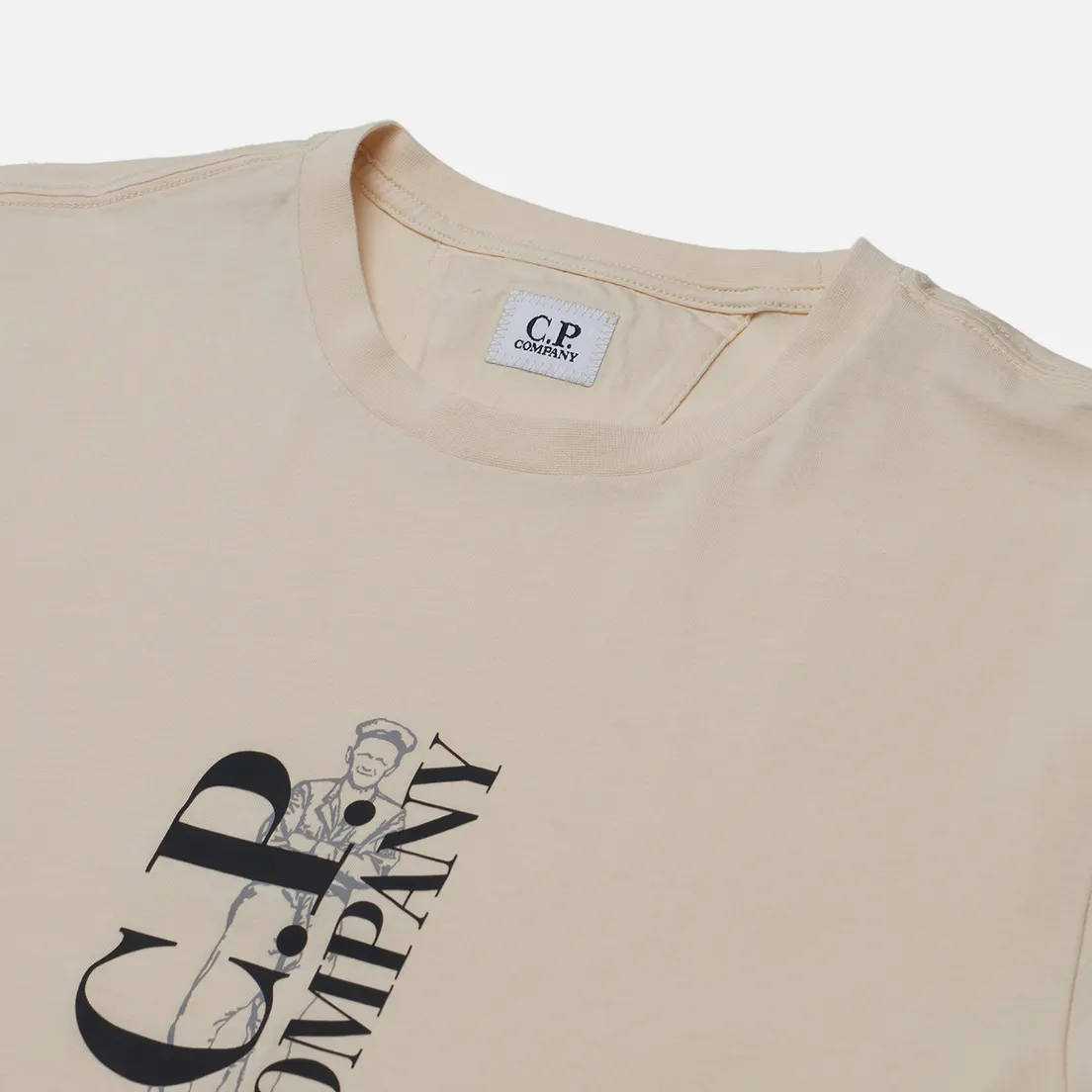 C.P. Company Мужская футболка 30/1 Jersey British Sailor Graphic