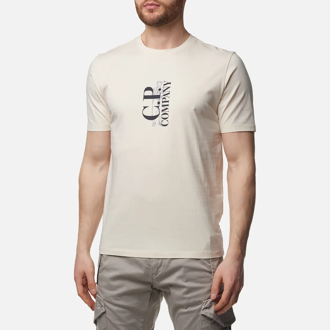 C.P. Company Мужская футболка 30/1 Jersey British Sailor Graphic