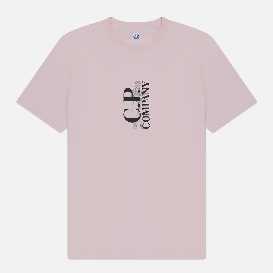 C.P. Company Мужская футболка 30/1 Jersey British Sailor Graphic