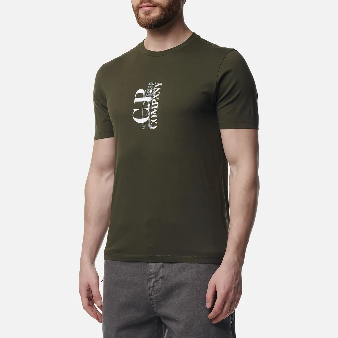 C.P. Company Мужская футболка 30/1 Jersey British Sailor Graphic