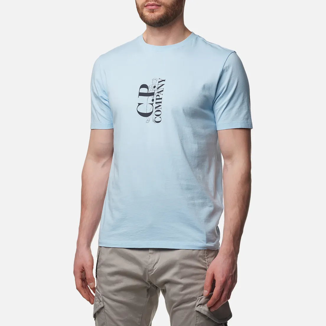 C.P. Company Мужская футболка 30/1 Jersey British Sailor Graphic