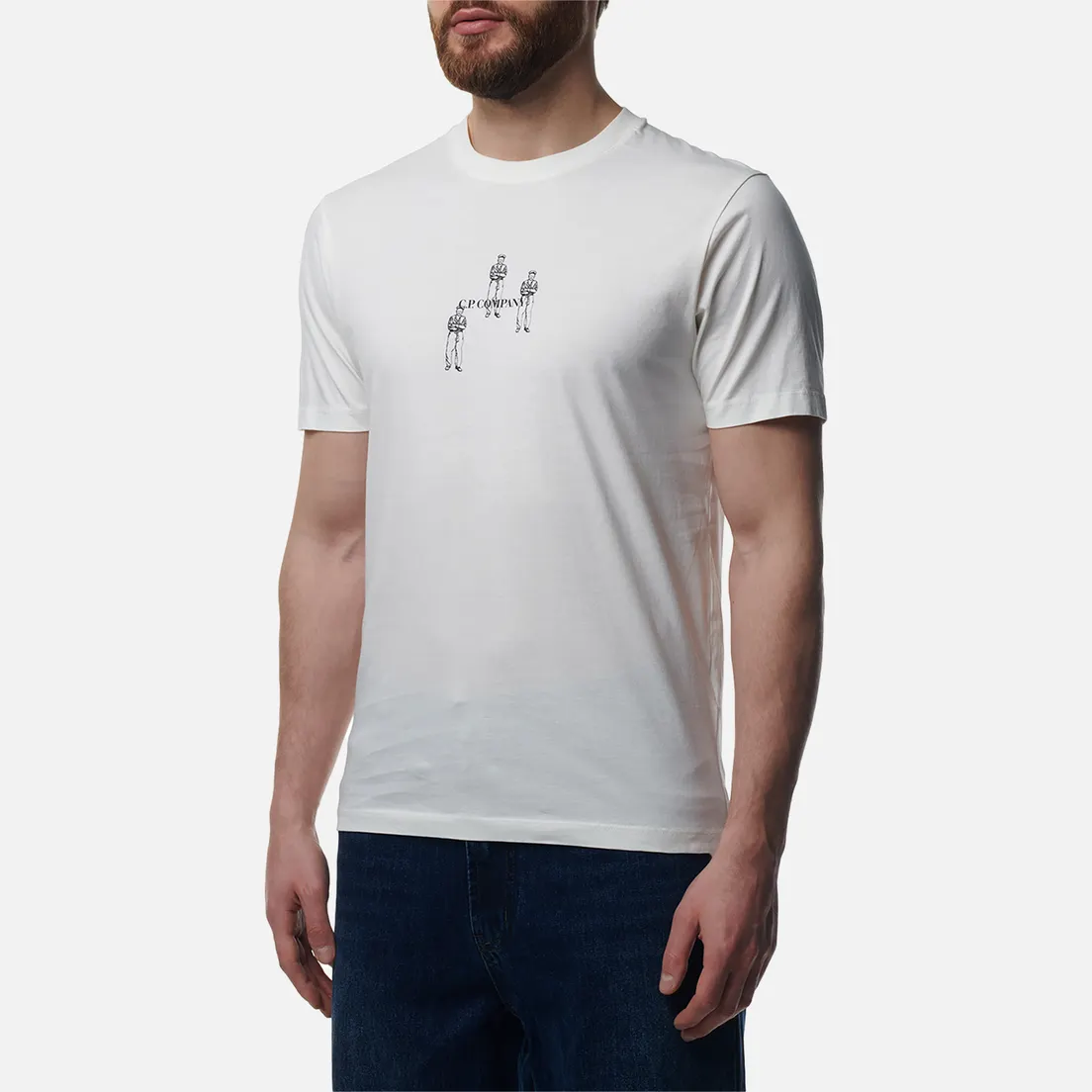 C.P. Company Мужская футболка 30/1 Jersey Relaxed Graphic