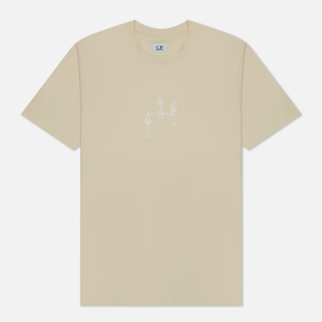 C.P. Company Мужская футболка 30/1 Jersey Relaxed Graphic