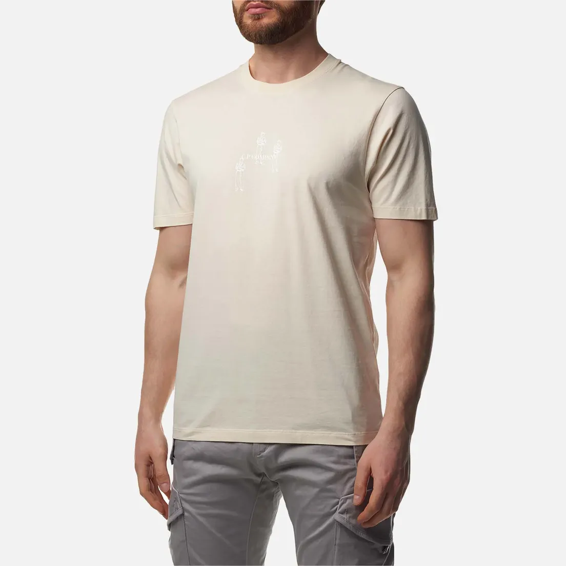 C.P. Company Мужская футболка 30/1 Jersey Relaxed Graphic