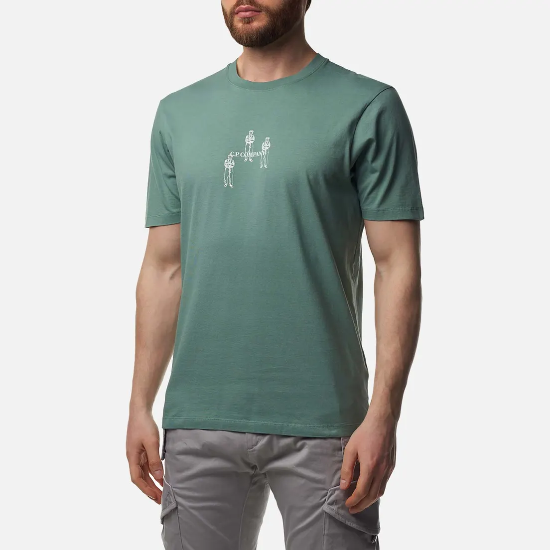 C.P. Company Мужская футболка 30/1 Jersey Relaxed Graphic