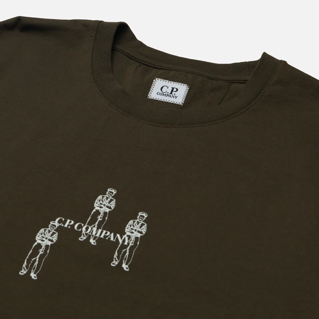 C.P. Company Мужская футболка 30/1 Jersey Relaxed Graphic