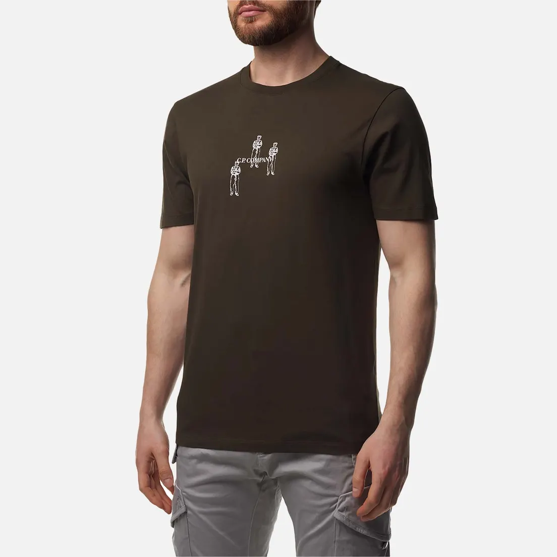 C.P. Company Мужская футболка 30/1 Jersey Relaxed Graphic