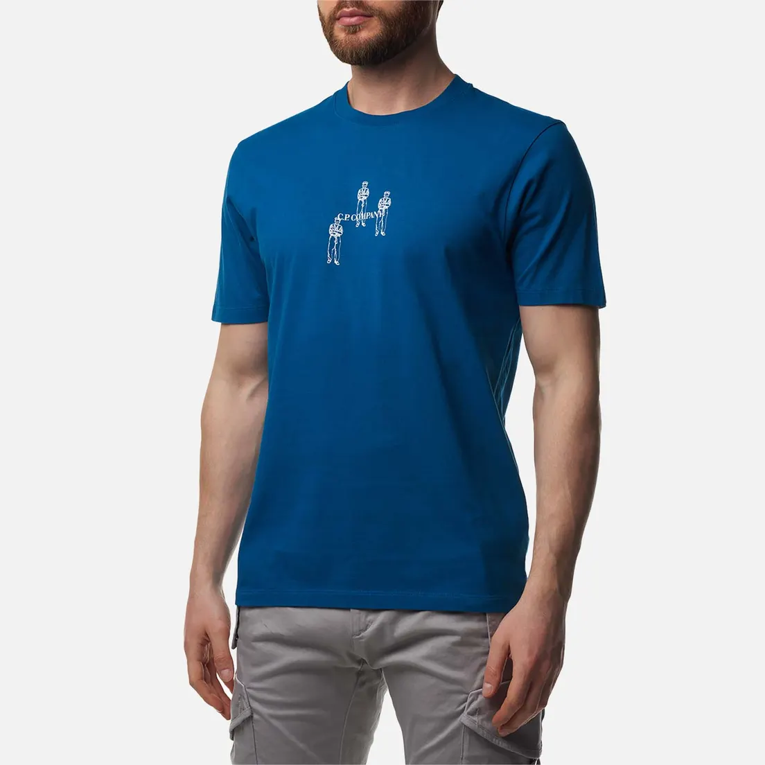 C.P. Company Мужская футболка 30/1 Jersey Relaxed Graphic