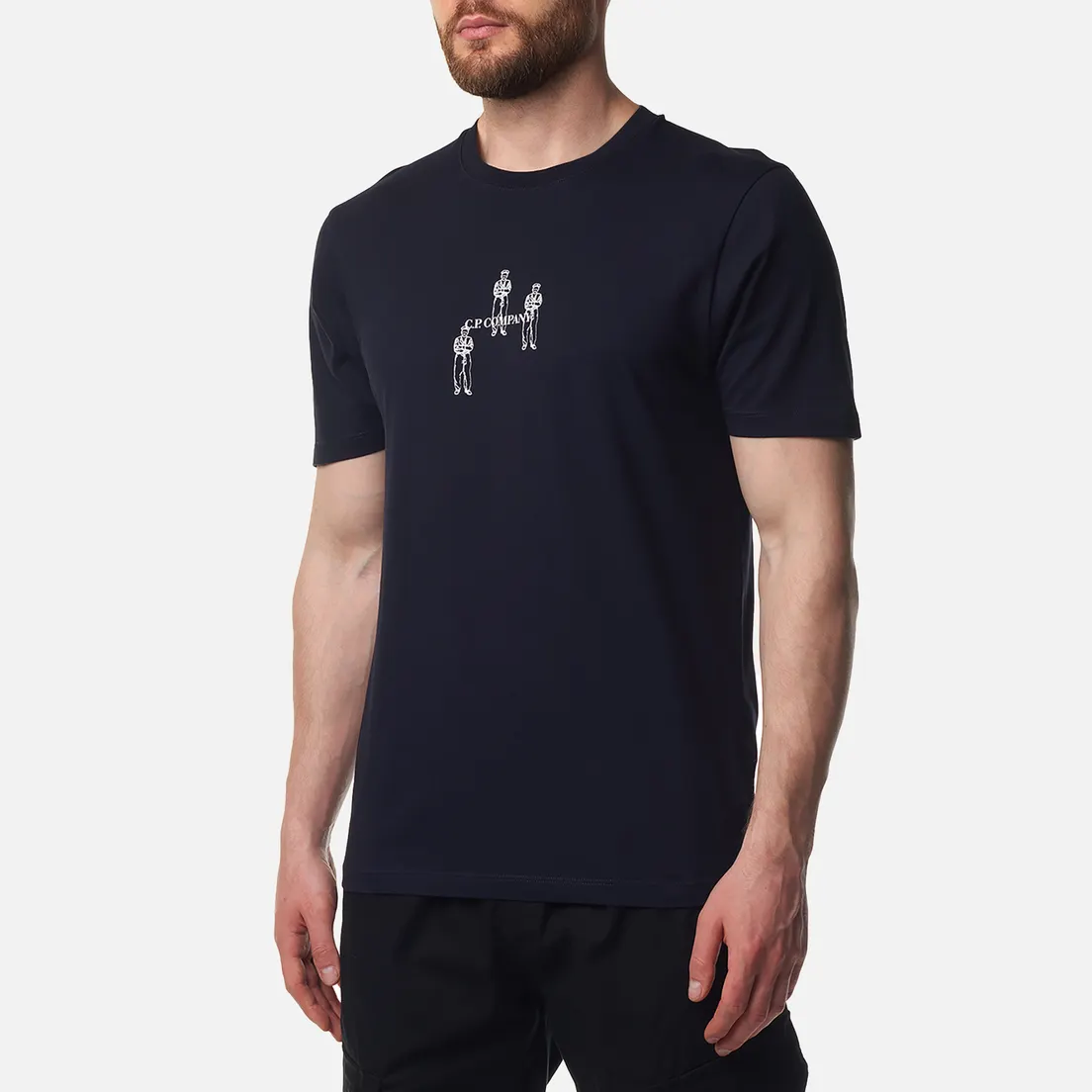 C.P. Company Мужская футболка 30/1 Jersey Relaxed Graphic
