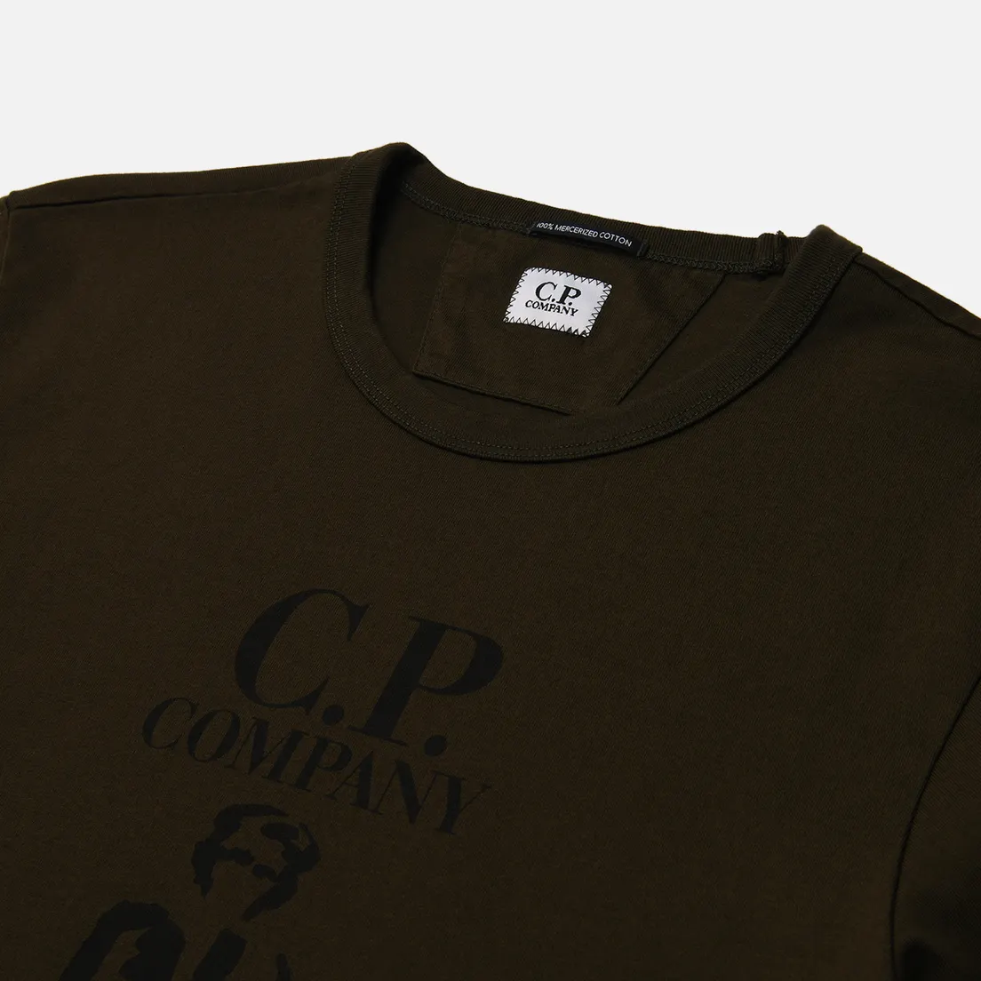 C.P. Company Мужская футболка 30/2 Mercerized Jersey Twisted British Sailor