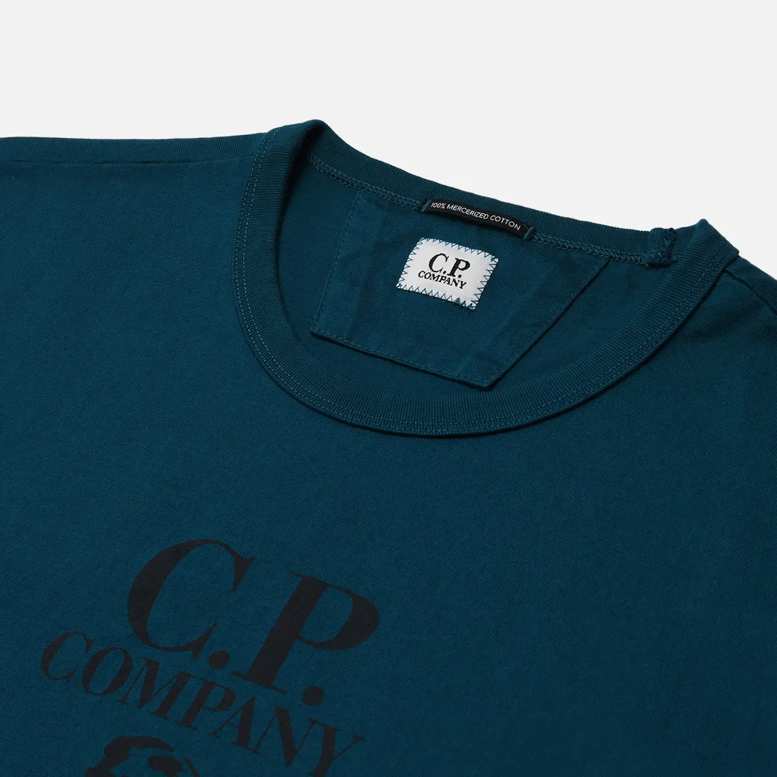 C.P. Company Мужская футболка 30/2 Mercerized Jersey Twisted British Sailor