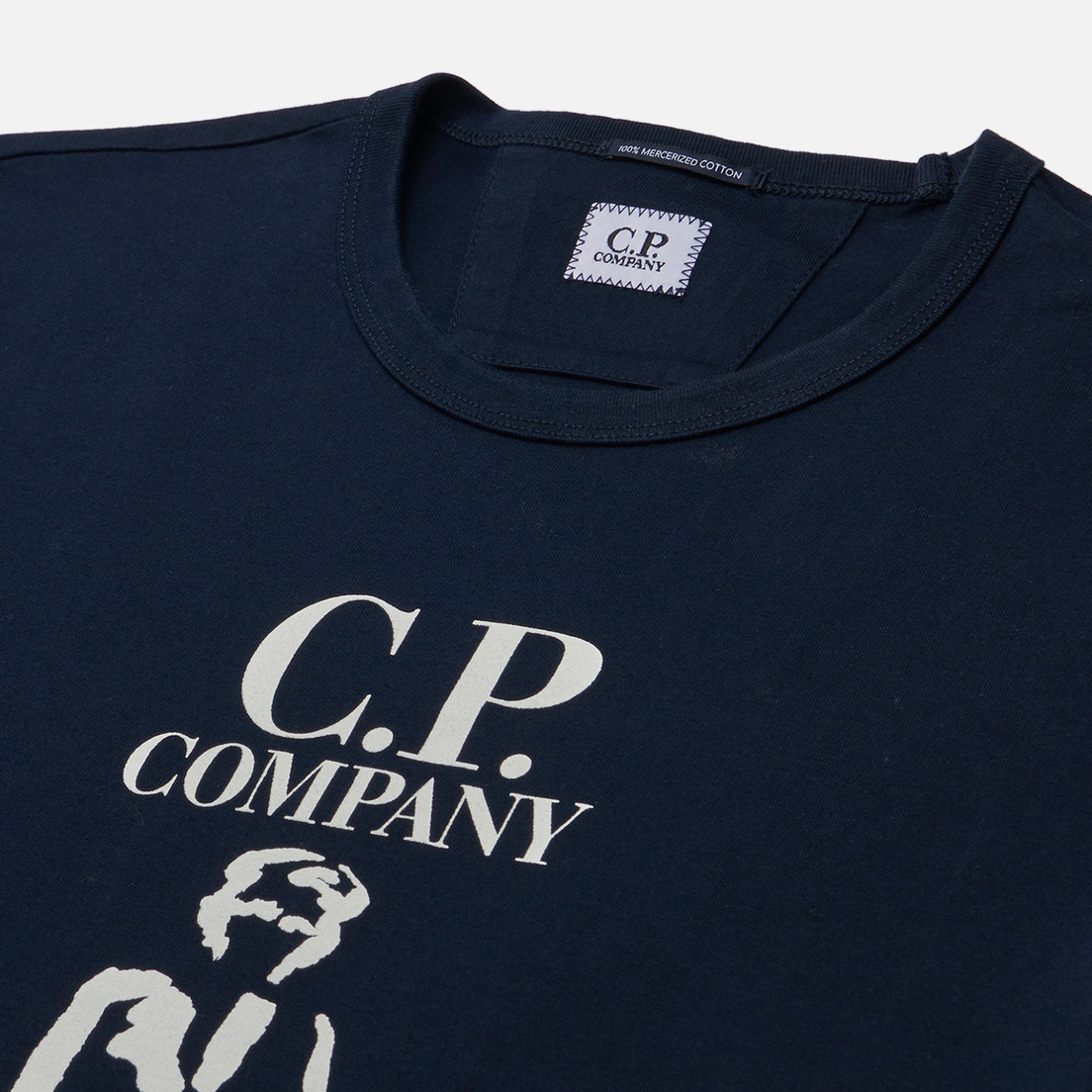 C.P. Company Мужская футболка 30/2 Mercerized Jersey Twisted British Sailor