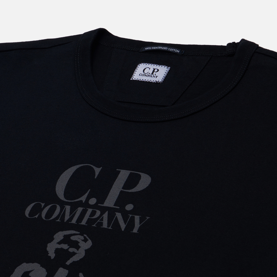 C.P. Company Мужская футболка 30/2 Mercerized Jersey Twisted British Sailor