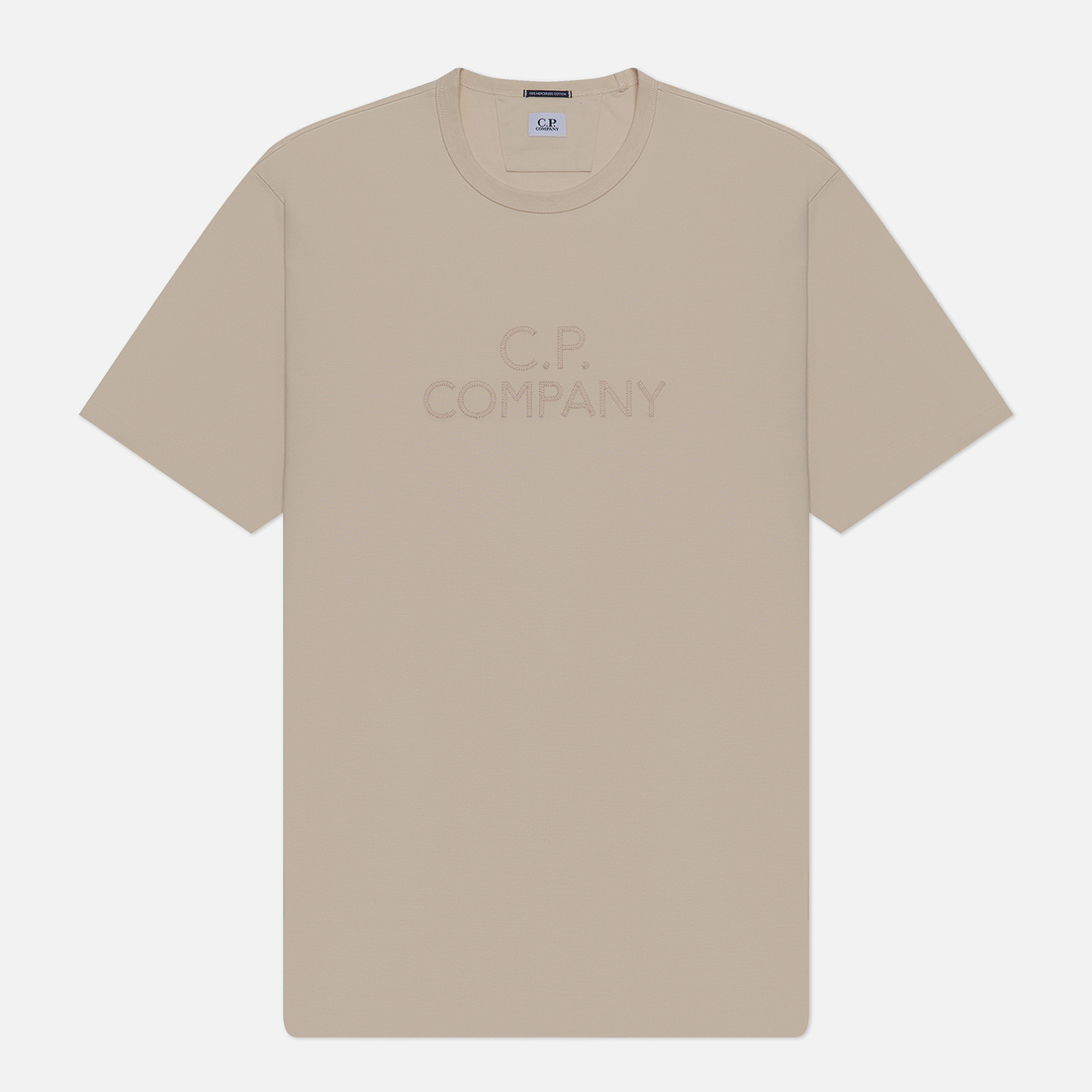 C.P. Company Мужская футболка 30/2 Mercerized Jersey Twisted Logo