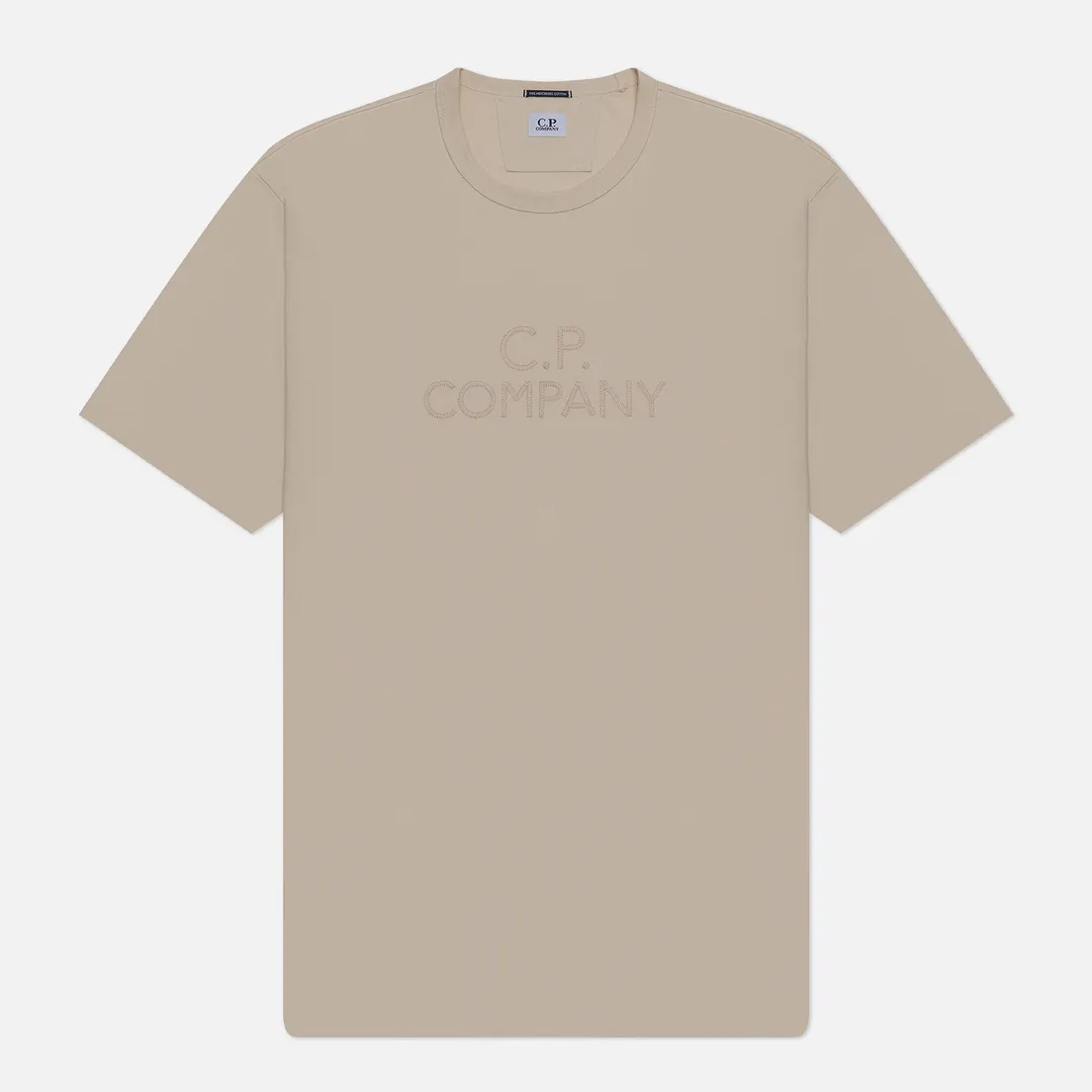 C.P. Company Мужская футболка 30/2 Mercerized Jersey Twisted Logo