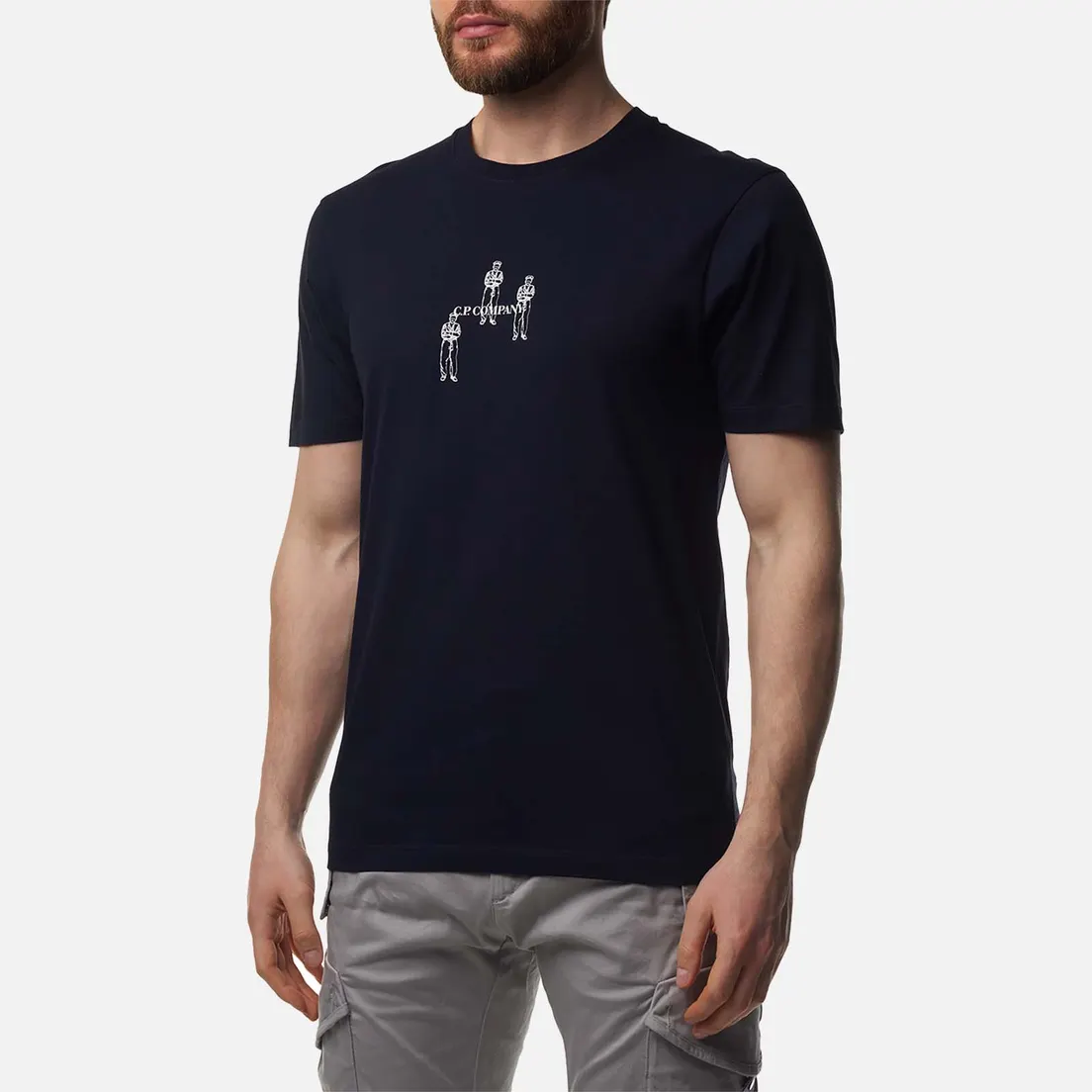 C.P. Company Мужская футболка Indigo Jersey