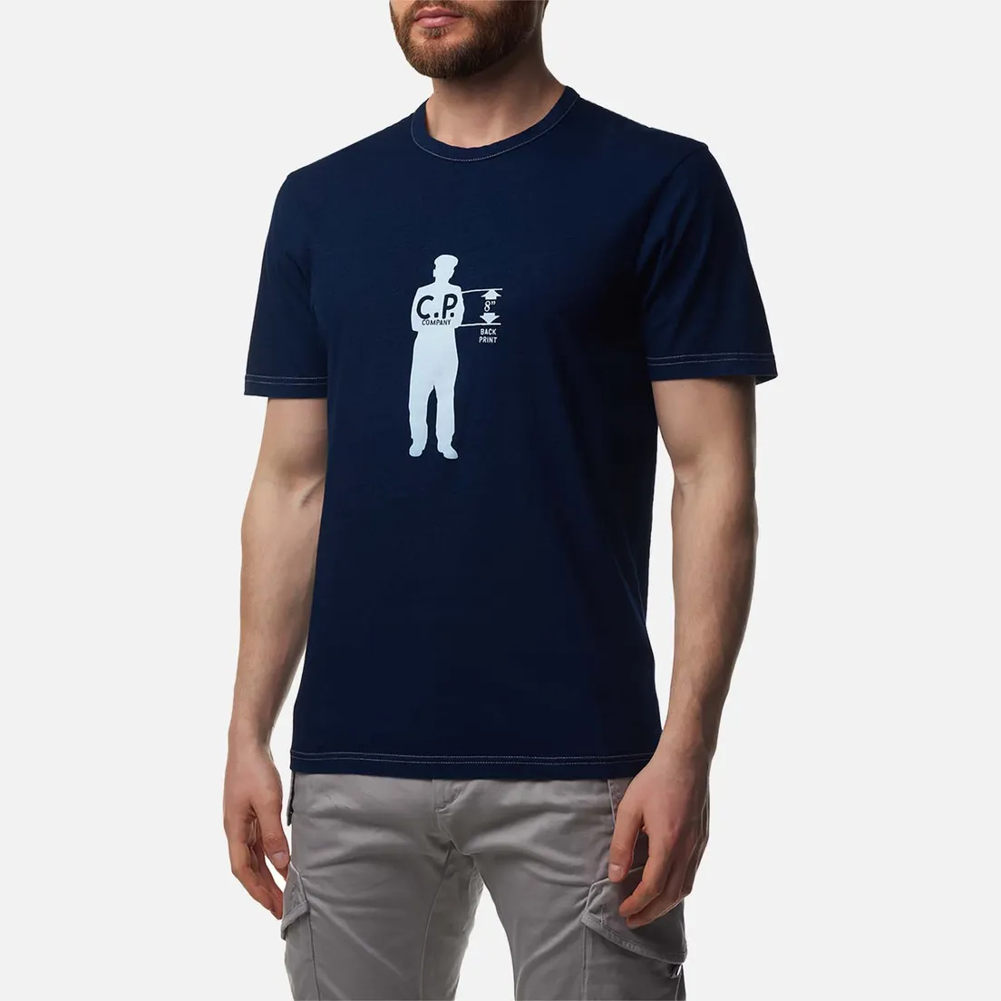 C.P. Company Мужская футболка Indigo Jersey