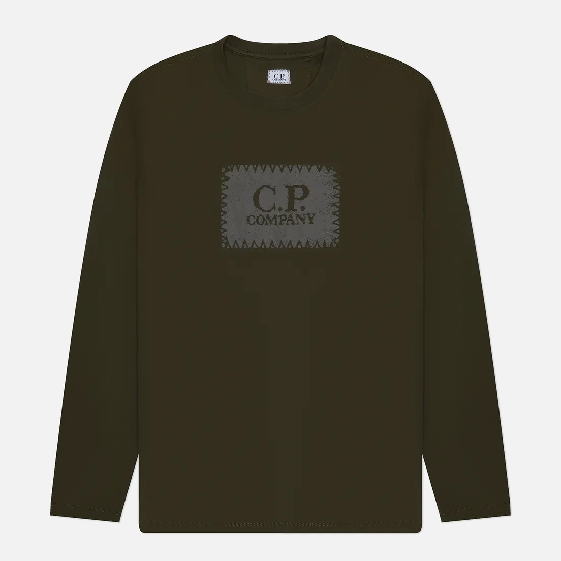 C.P. Company Мужской лонгслив 30/1 Jersey Logo