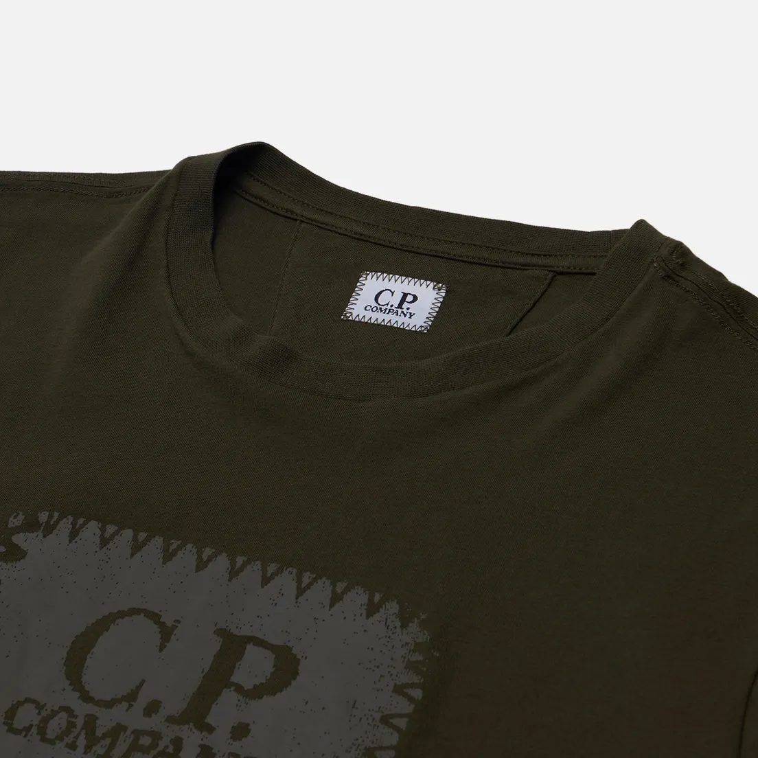 C.P. Company Мужской лонгслив 30/1 Jersey Logo