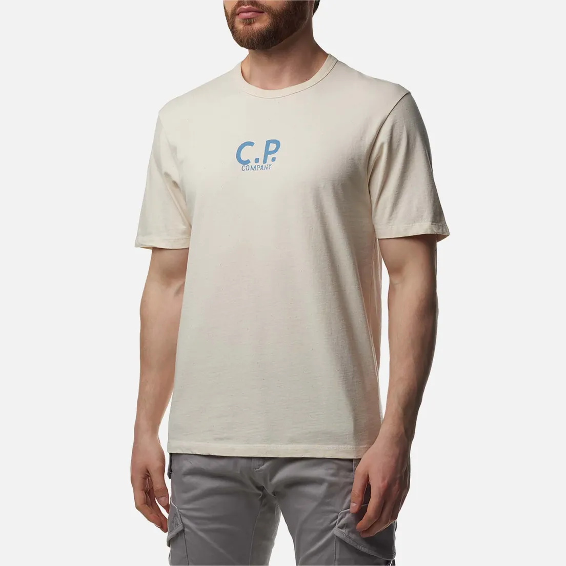 C.P. Company Мужская футболка Natural Jersey