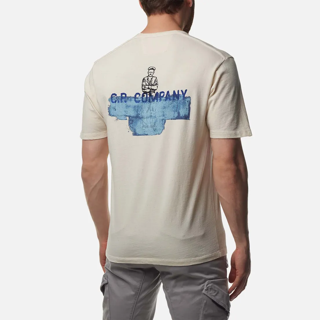 C.P. Company Мужская футболка Natural Jersey