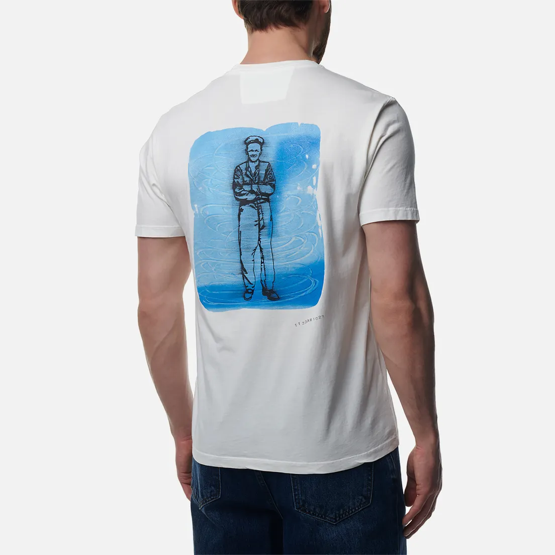 C.P. Company Мужская футболка 24/1 Jersey Artisanal British Sailor