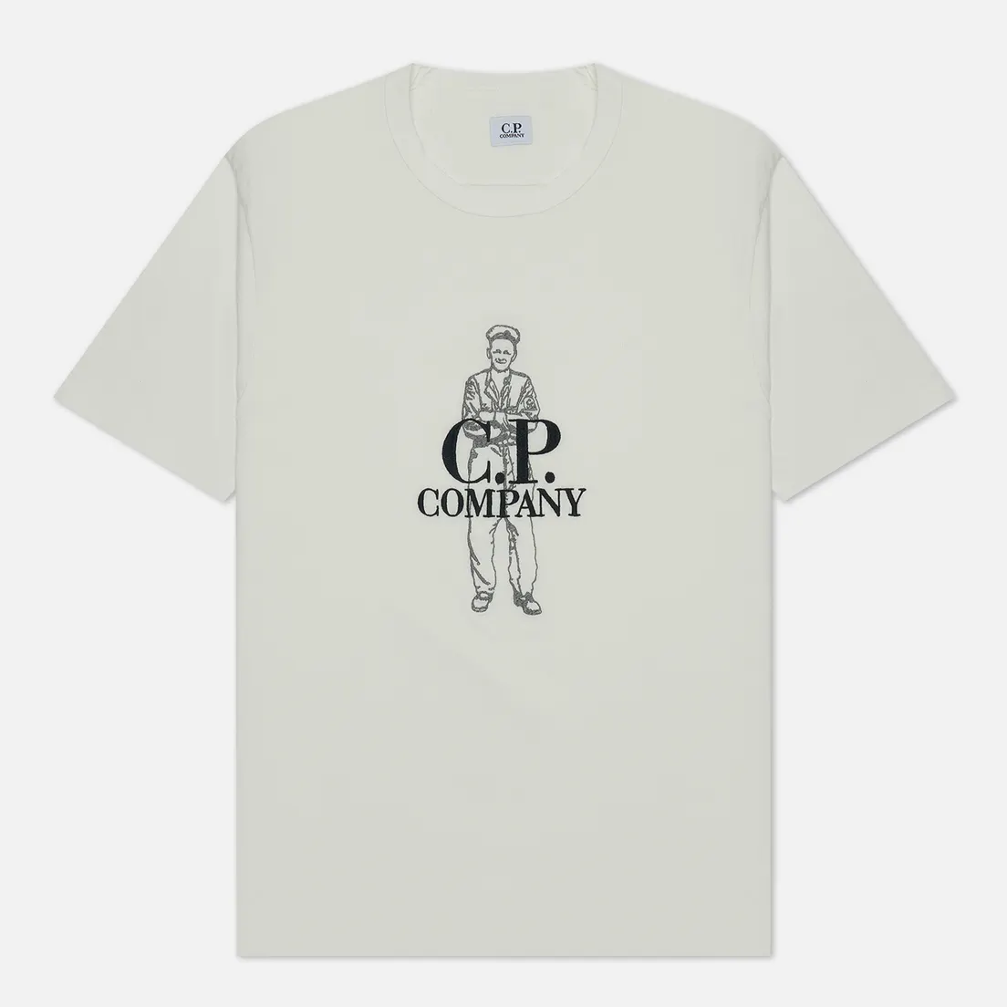 C.P. Company Мужская футболка 1020 Jersey British Sailor Graphic