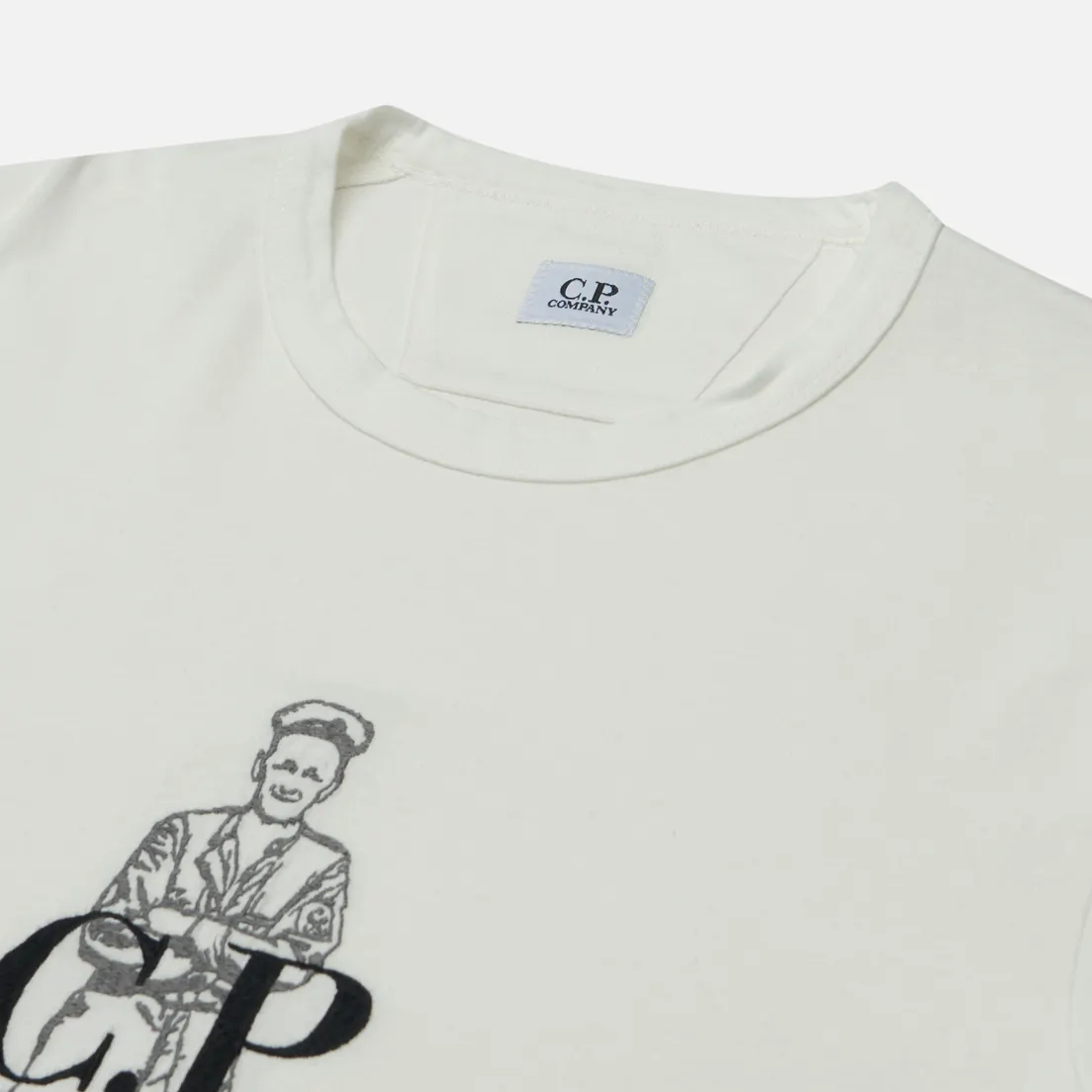C.P. Company Мужская футболка 1020 Jersey British Sailor Graphic