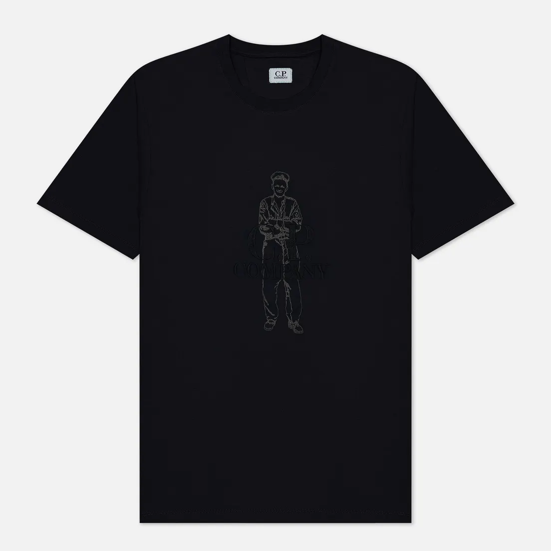 C.P. Company Мужская футболка 1020 Jersey British Sailor Graphic