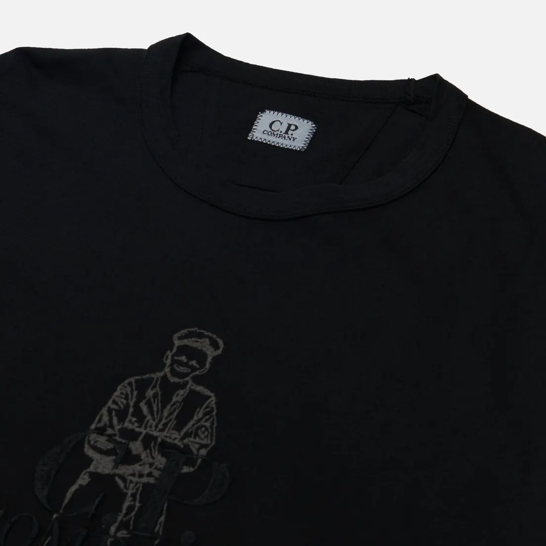 C.P. Company Мужская футболка 1020 Jersey British Sailor Graphic
