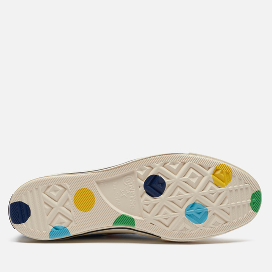 Кеды Converse x Tyler The Creator Golf le Fleur Chuck 70 Hi Blue/Egret/Black