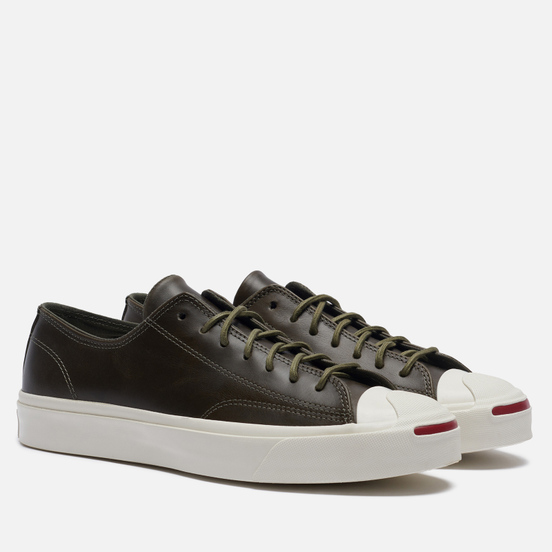 Мужские кеды Converse Jack Purcell Gold Standard Premium Low Hunter Green/White
