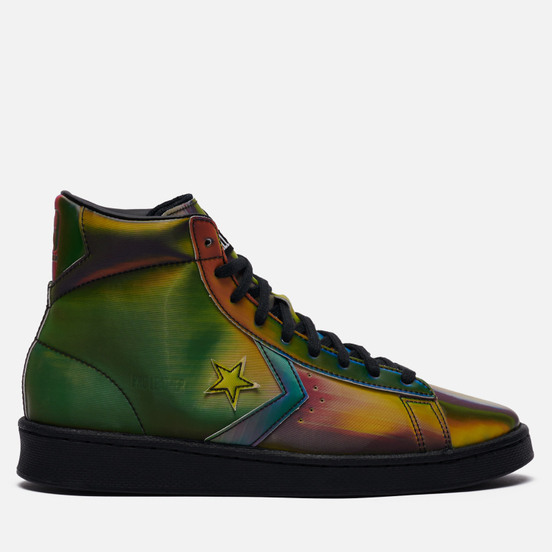 Мужские кеды Converse Pro Leather High Black/Multi/White