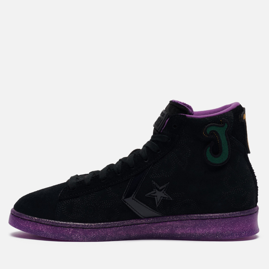 Кеды Converse x Joe Freshgoods Pro Leather High Black/Black/Amaranth Purple