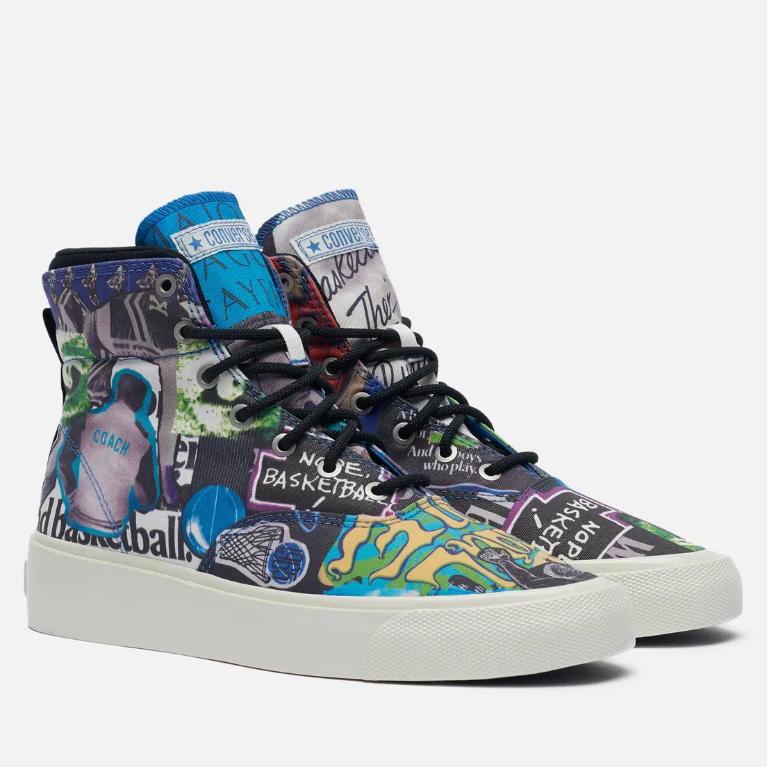 Converse Мужские кеды Skid Grip Hi Beat The World