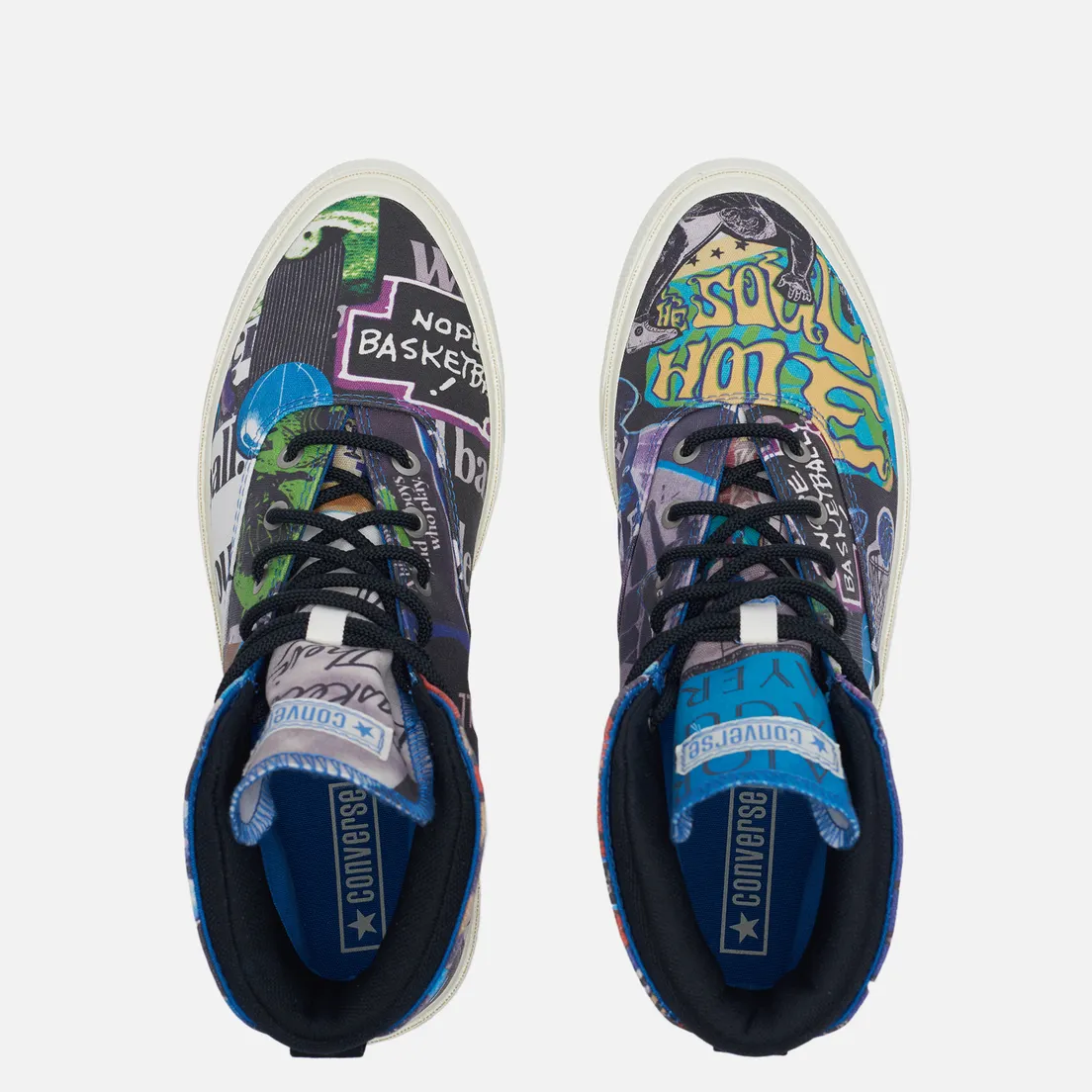 Converse Мужские кеды Skid Grip Hi Beat The World