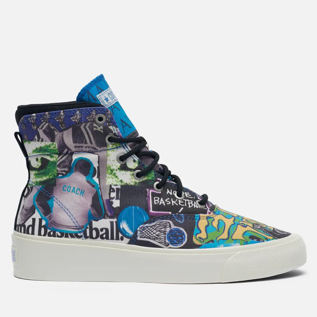 Converse Мужские кеды Skid Grip Hi Beat The World